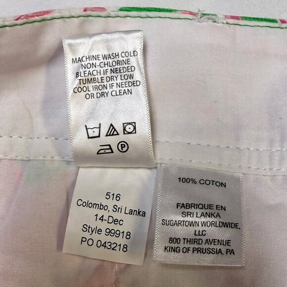 Lilly Pulitzer Callahan Shorts – Tropical Coastal Flamingos – Size 000 – EUC - Picture 8 of 12
